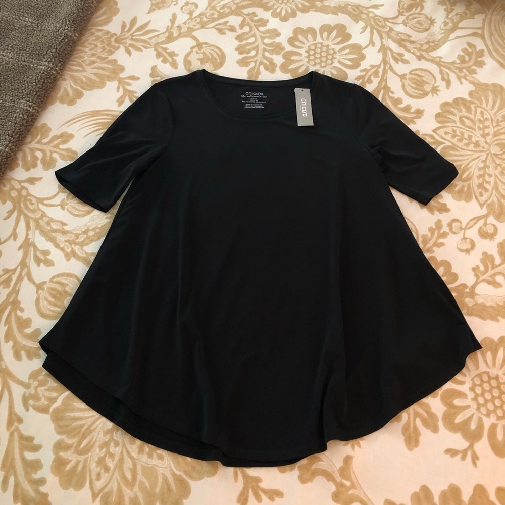 NWT Chico’s Elbow Sleeve Tunic Top